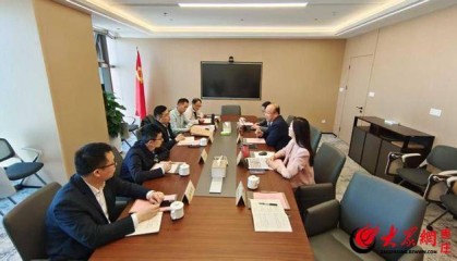 山东财经大学金融学院王营一行到枣庄财金集团座谈交流