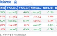 股票行情快报：数字认证（300579）1月15日主力资金净卖出1553.10万元