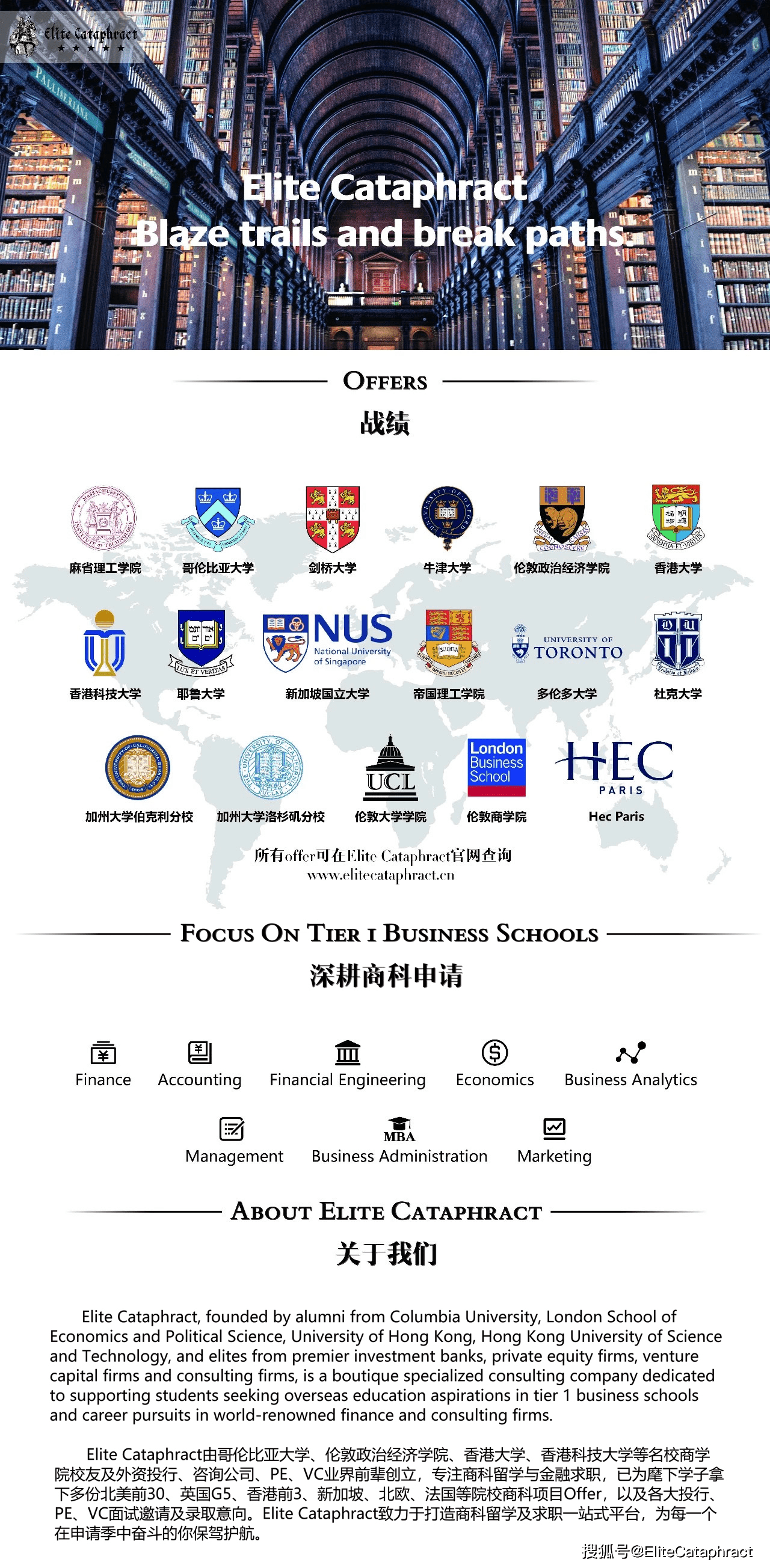 Elite Cataphract战绩 | 约翰霍普金斯大学-金融学录取！