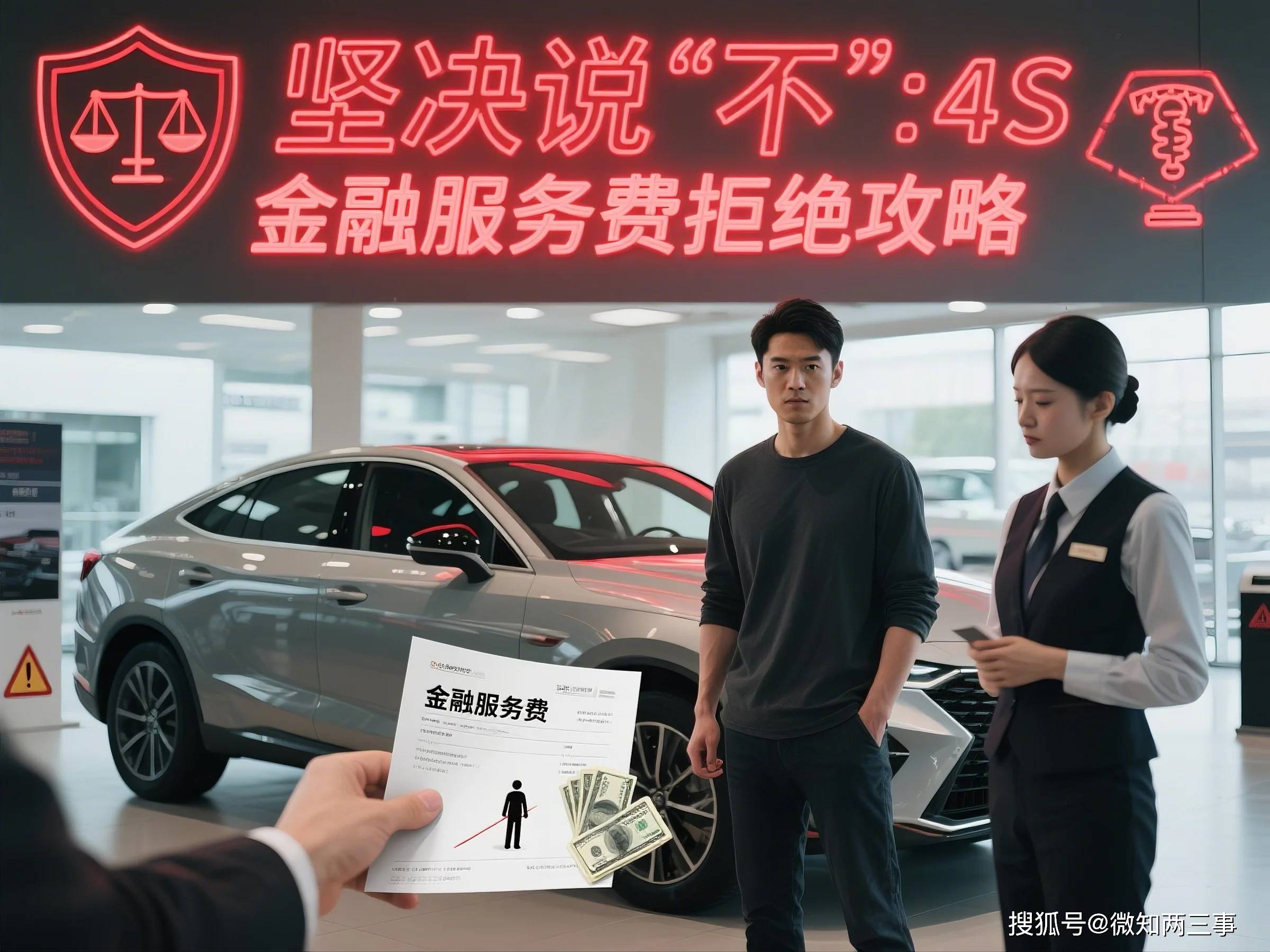 怎么拒绝4S店金融服务费？手把手教你硬气维权