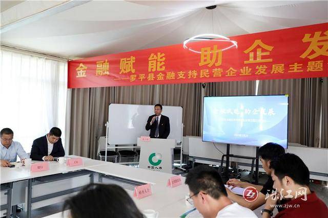 罗平：汇金融团体力量 助民营企业发展