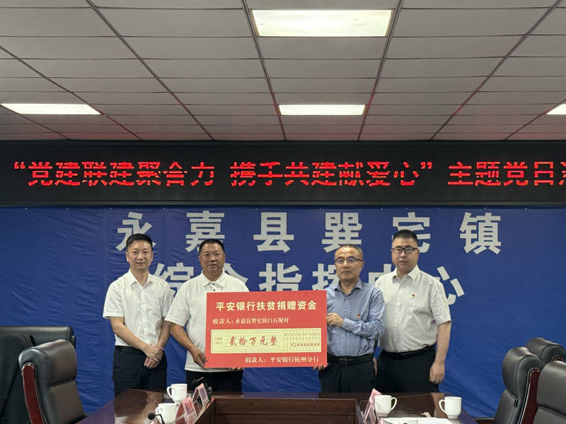 平安银行杭州分行：党建领航聚合力 金融赋能促共富